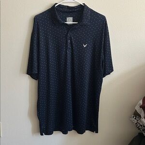 Calloway Men's Opti-Dri Short Sleeve Performance Moisture Wicking Golf Polo. L.